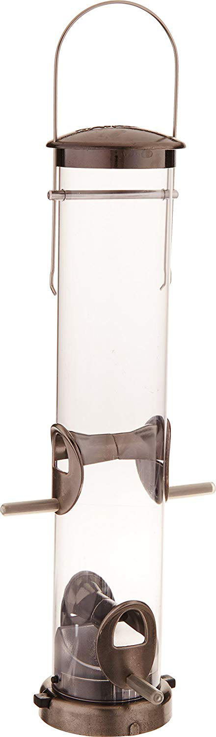 Quick-Clean Tube Seed Feeder