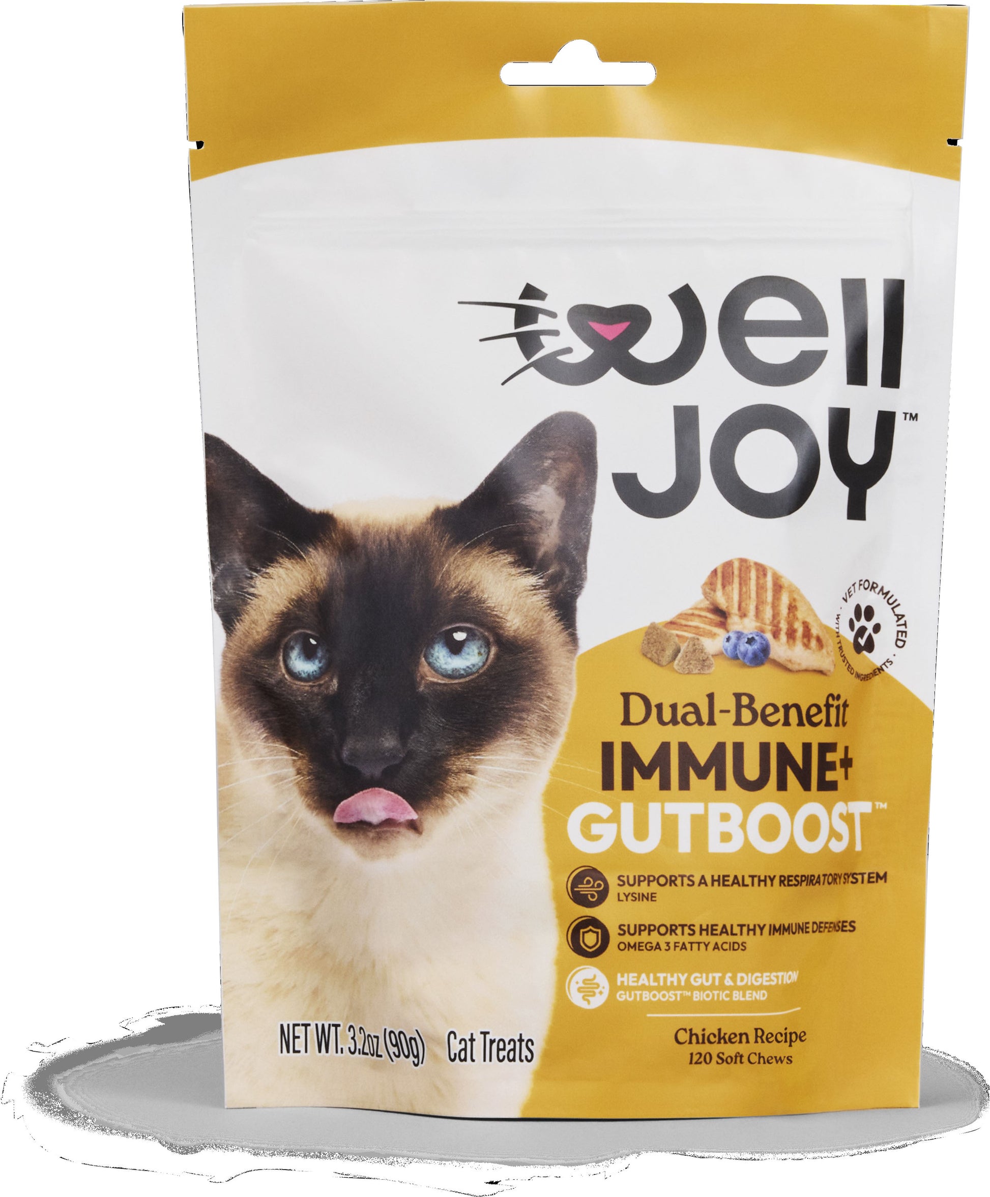 Welljoy Immune + Gutboost Cat Treat