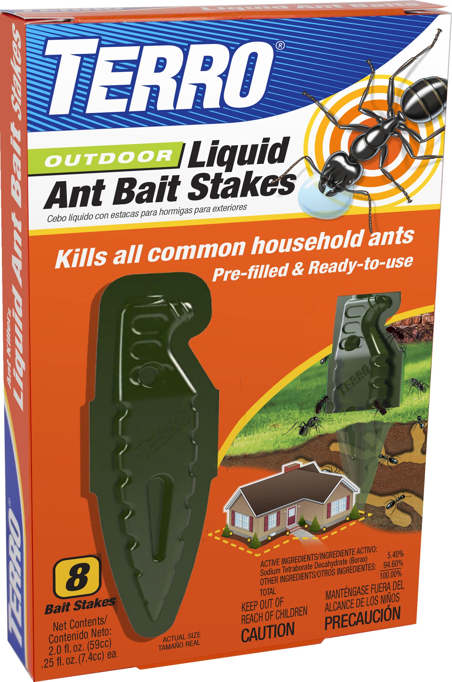 Terro Outdoor Liquid Ant Bait Stakes