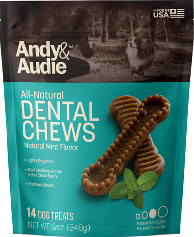 Andy & Audie Dental Chews For Dogs