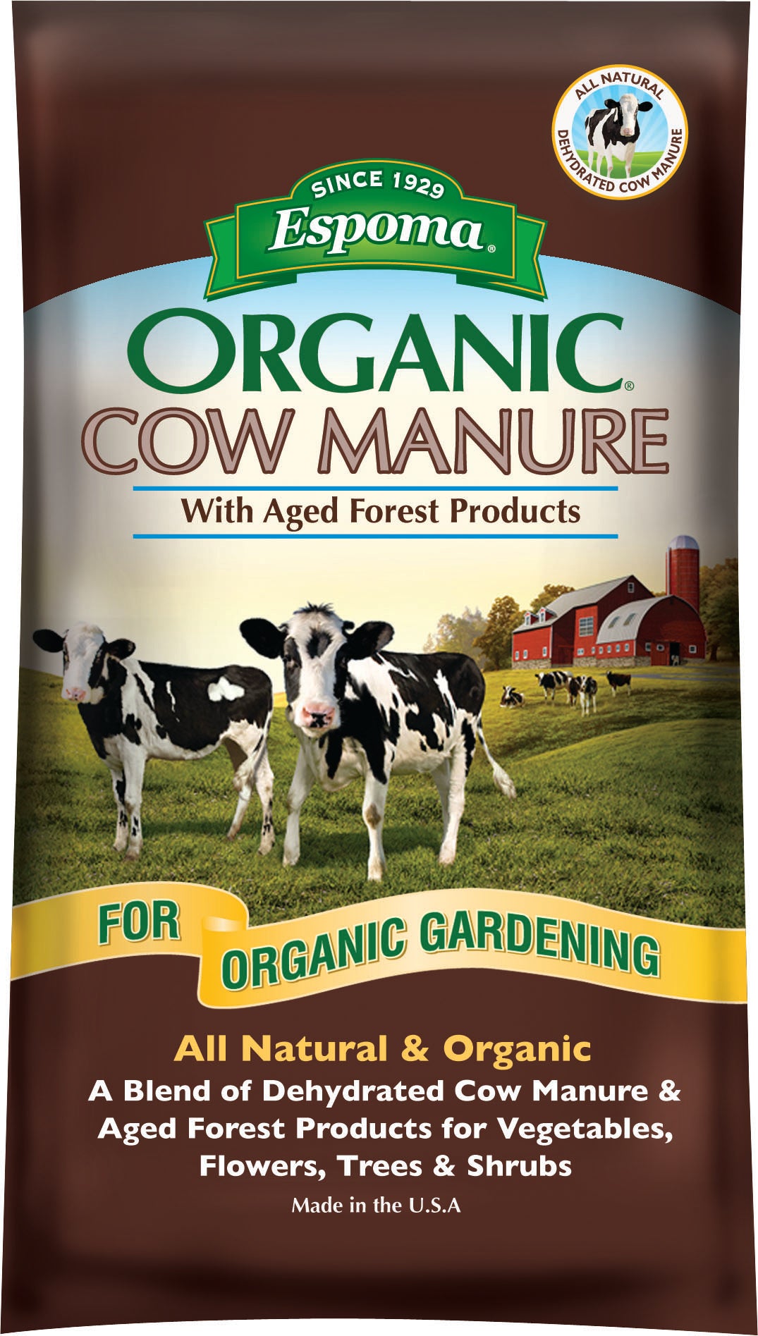 Espoma Cow Manure Compost Blend