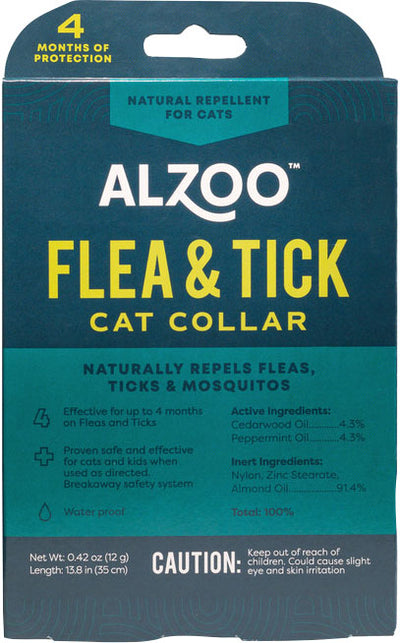 Alzoo Plant Based Flea & Tick Squeeze-On Cat