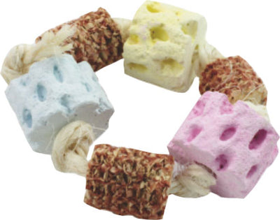 Nibbles Corny Calcium Ring Toy