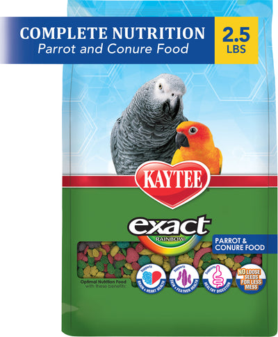 Exact Rainbow Parrot & Conure Food