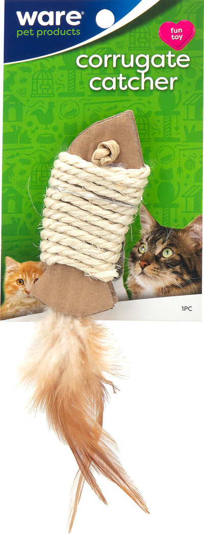 Corrugate Catcher Cat Toy