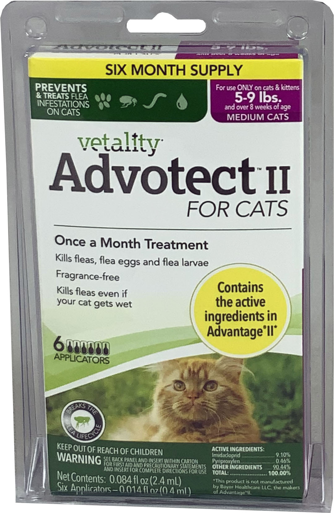 Advotect Ii Flea And Tick For Cats