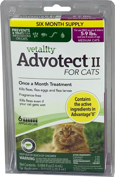 Advotect Ii Flea And Tick For Cats