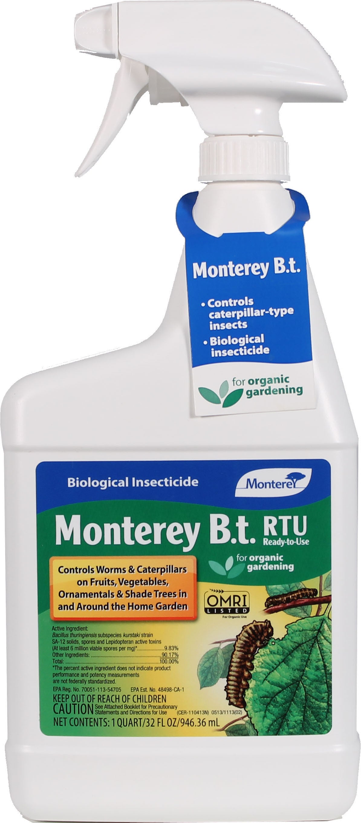 Monterey B.T. Biological Insecticide Rtu – Monster Pets