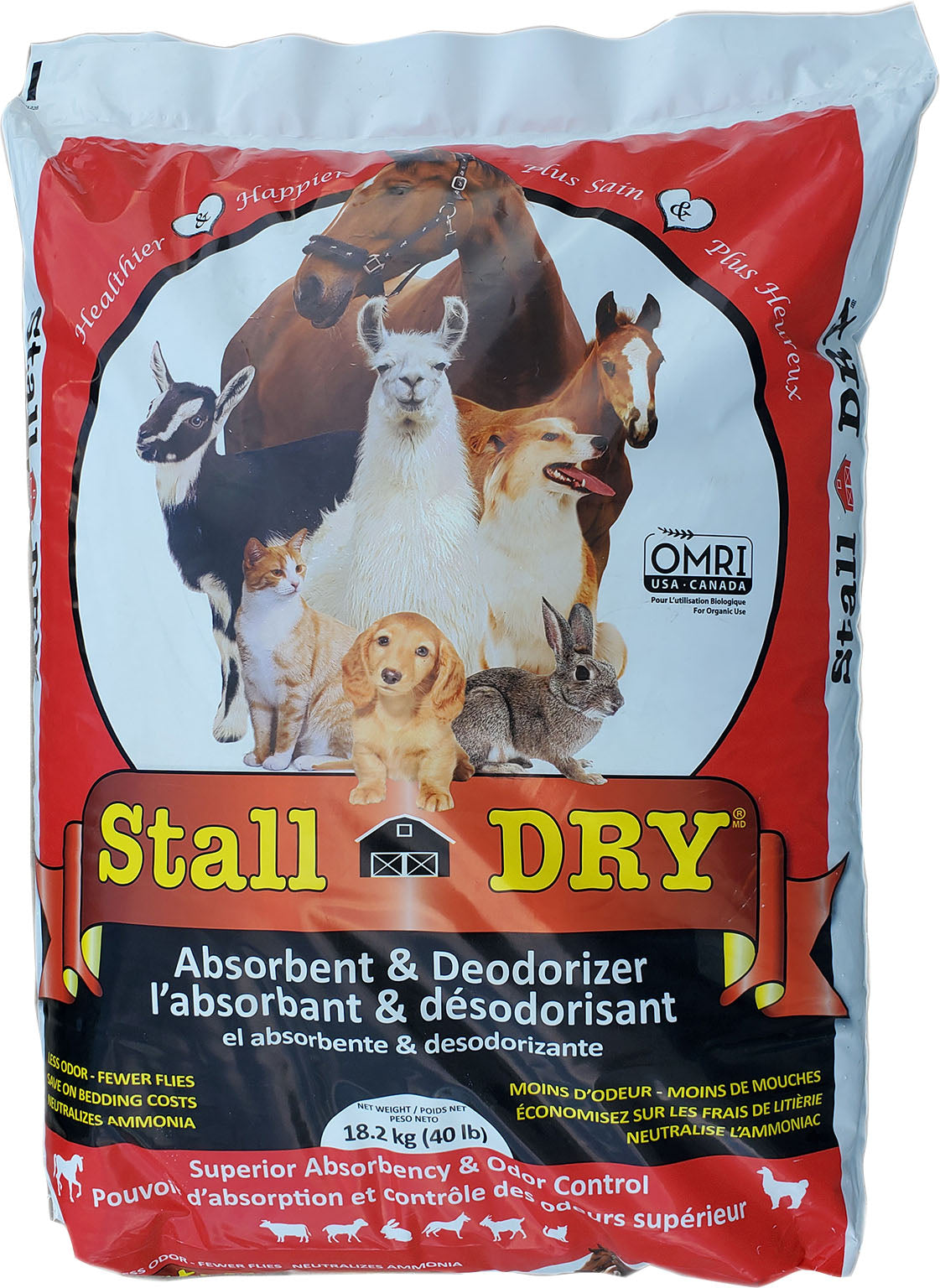 Stall Dry Absorbent & Deodorizer