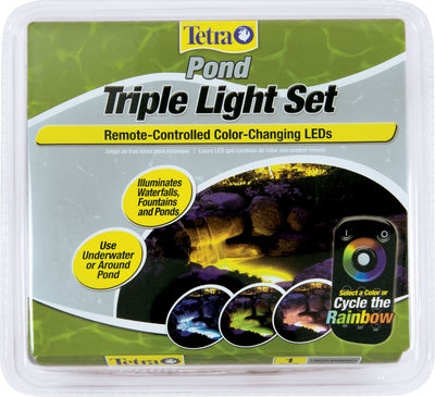 Tetra Pond Triple Color Led Light Set W/Remote