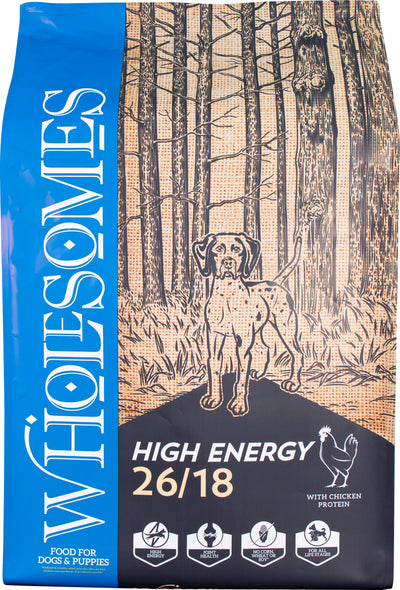 Wholesomes High Energy Dog Food