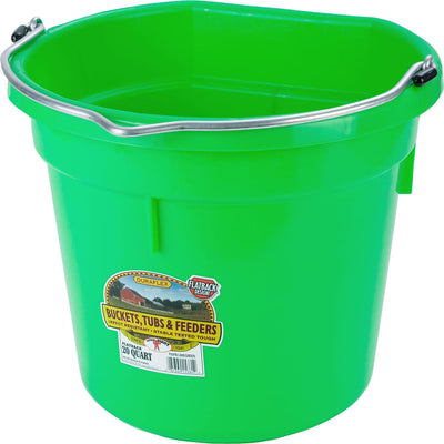 Little Giant Duraflex Plastic Flat Back Bucket