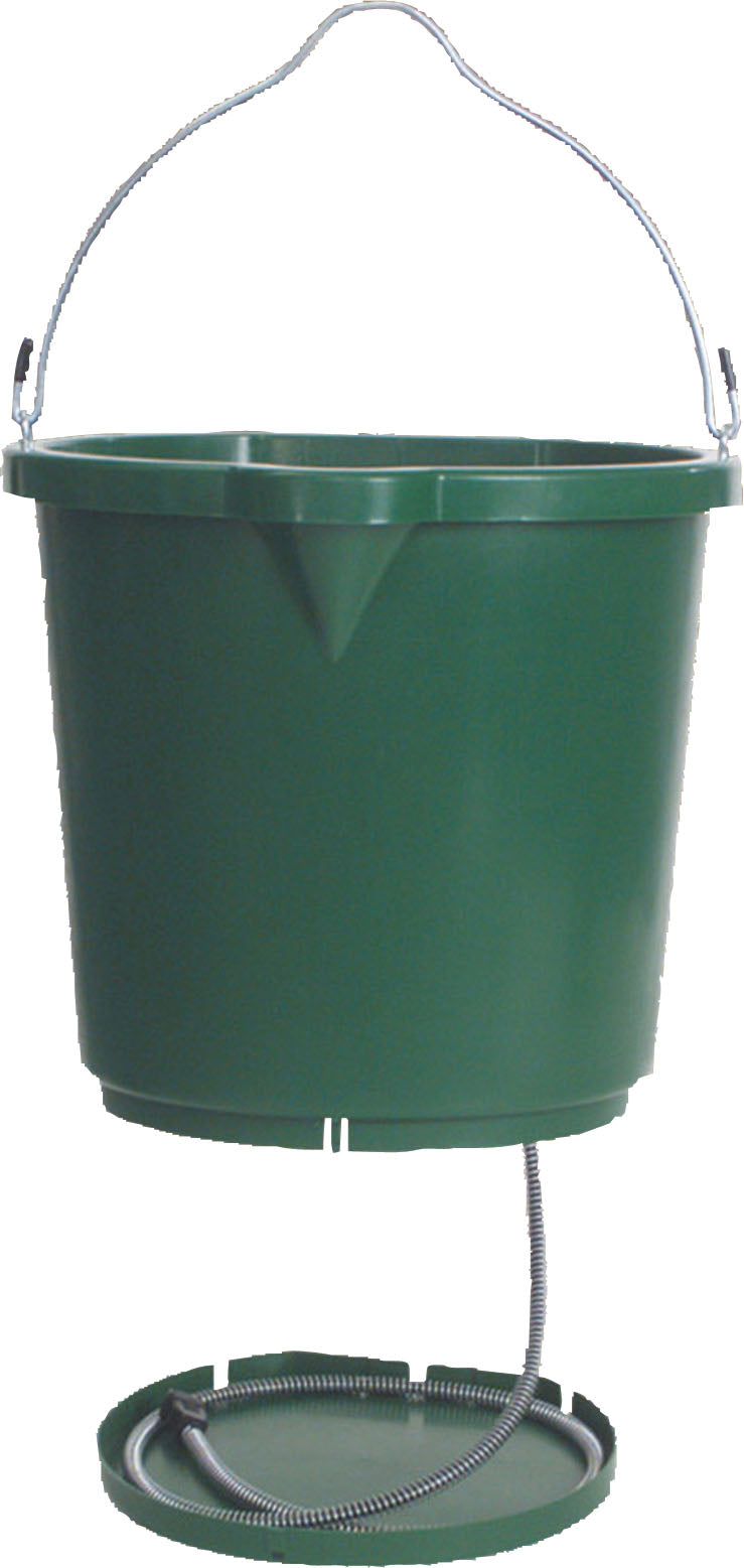 Oversized Heated Flat-Back Bucket