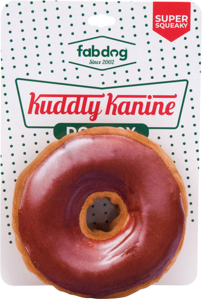 Fabdog Fast Foodies Kuddly Kanine Donut