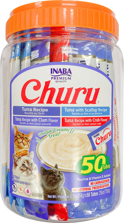 Inaba Churu Puree Cat Treats Variety Pack