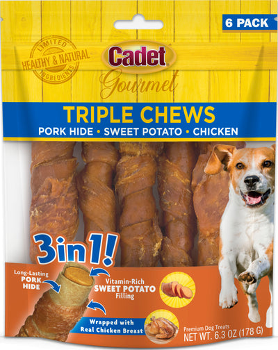 Cadet Gourmet Triple Chews