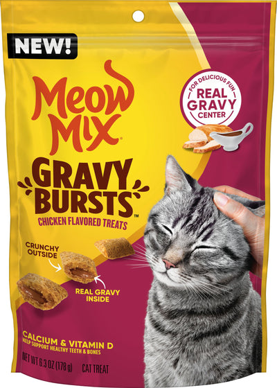 Meow Mix Gravy Bursts Cat Treats