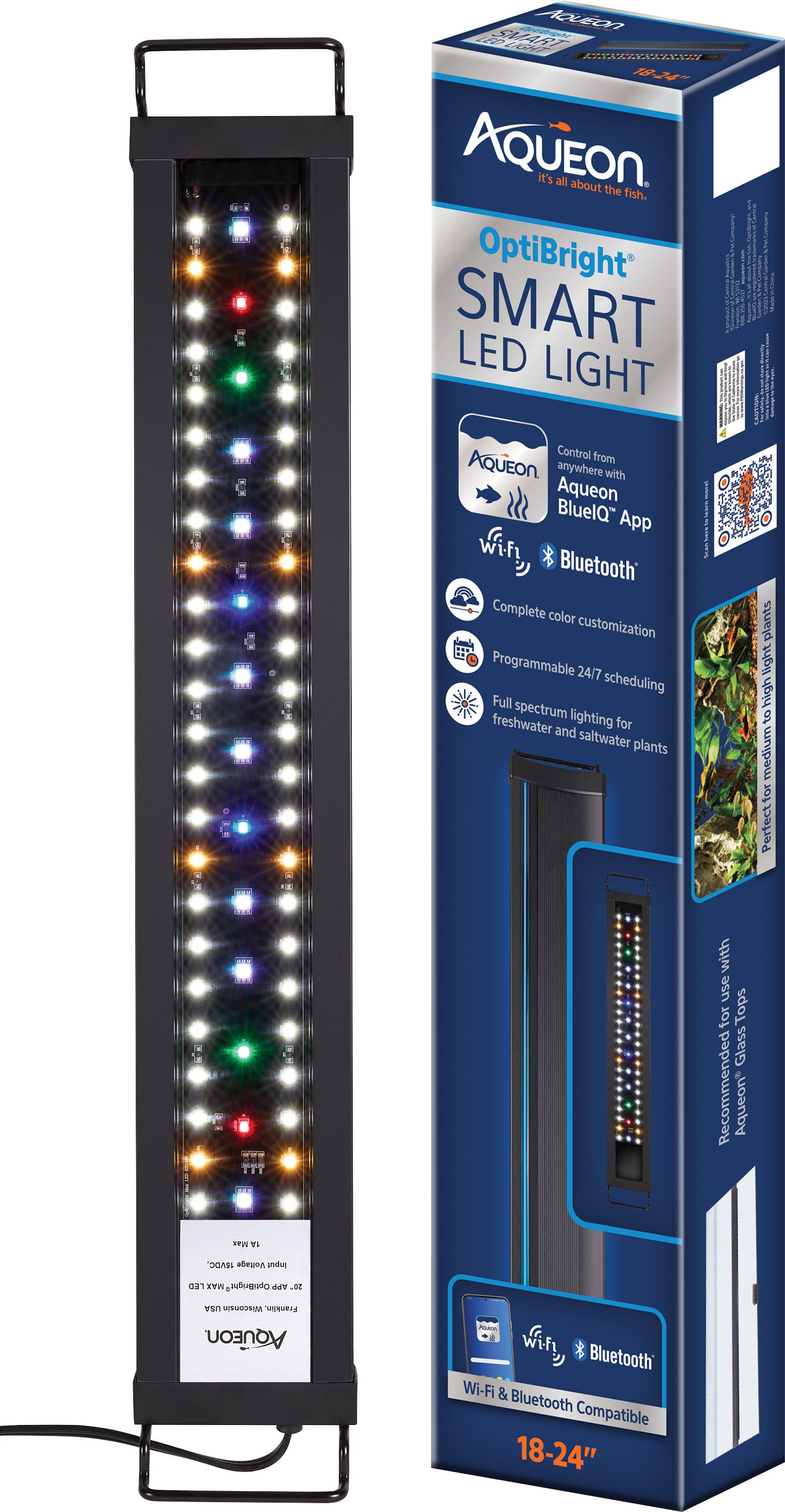 Aqueon Optibright Smart Led Light Fixture