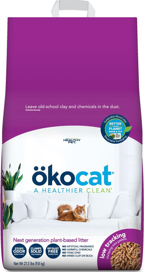 Okocat Low Tracking Mini Pellets Cat Litter