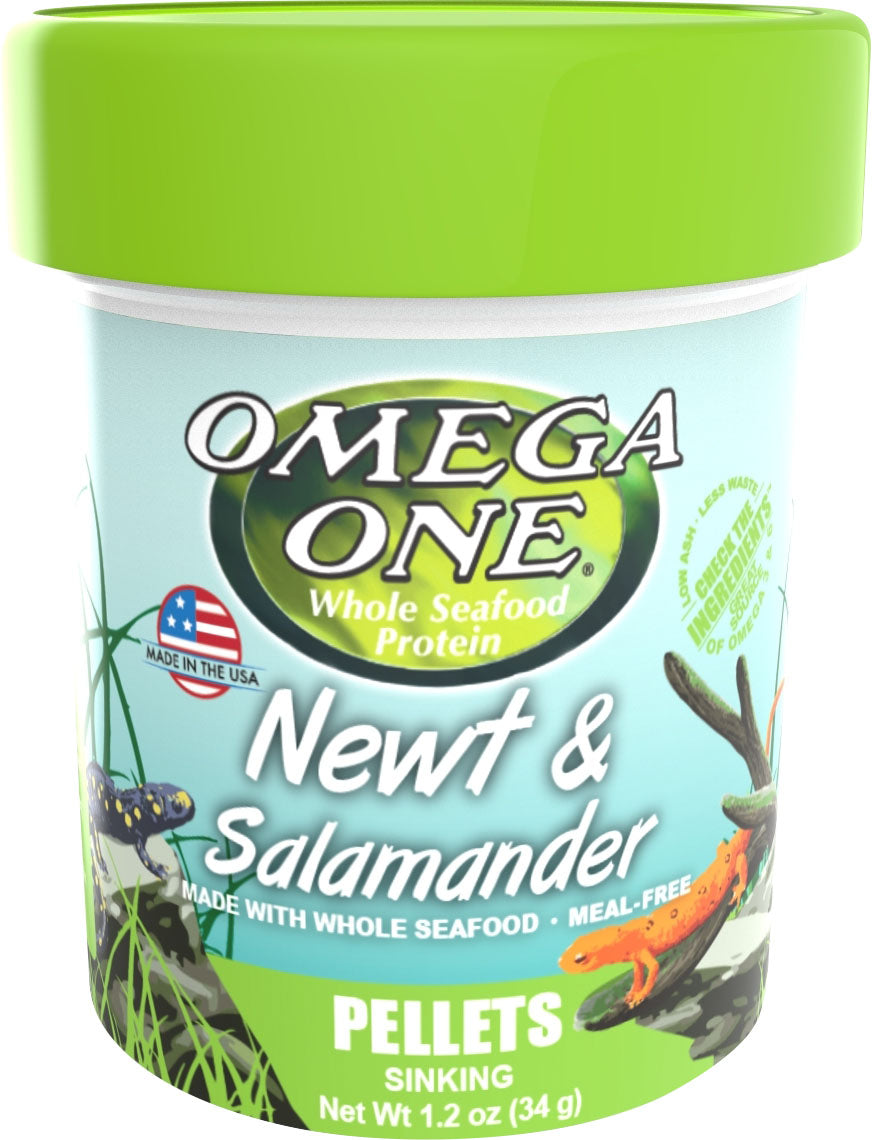 Omega One Newt And Salamander Pellet