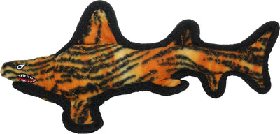 Tuffy Ocean Tiger Shark Durable Squeaky Soft Toy
