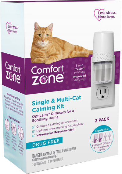 Comfort Zone Soothing Diffuser Refill For Cats