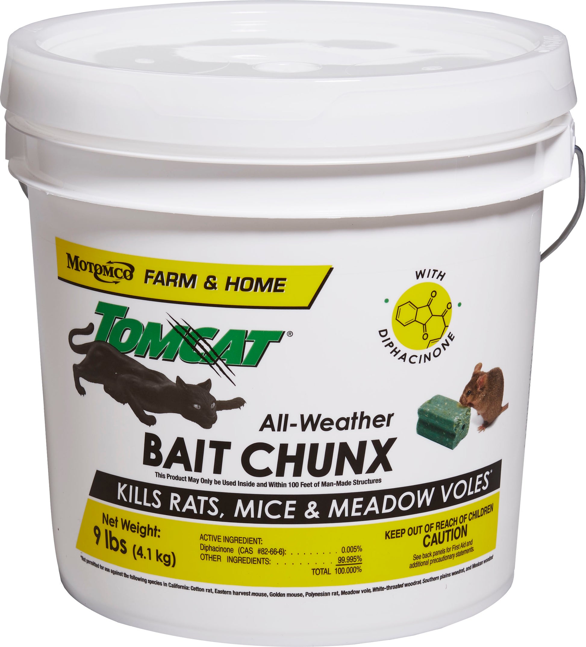 Tomcat All-Weather Bait Chunx Pail