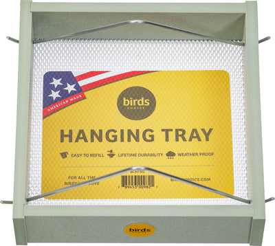 Bird'S Choice Recycled Plastic Hanging Tray Feeder