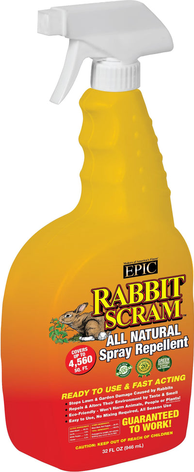 Rabbit Scram All Natural Spray Repellent Rtu