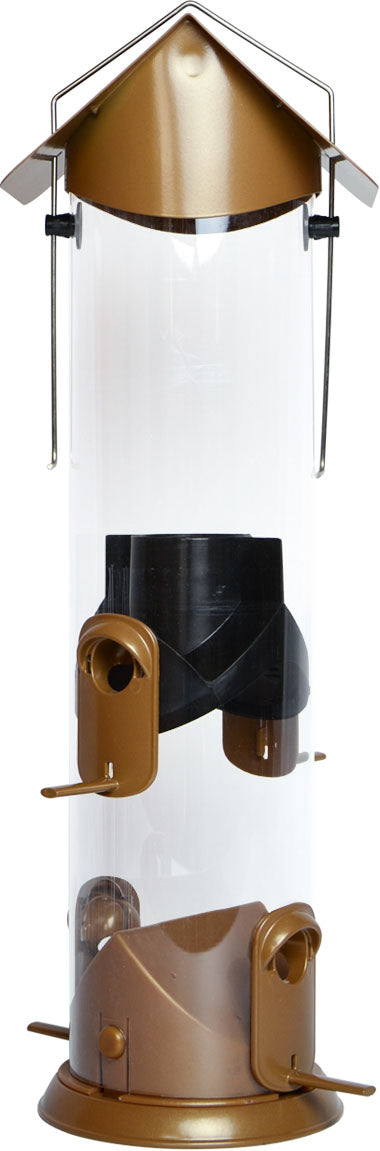 Wide Deluxe Easy Clean Metal Feeder