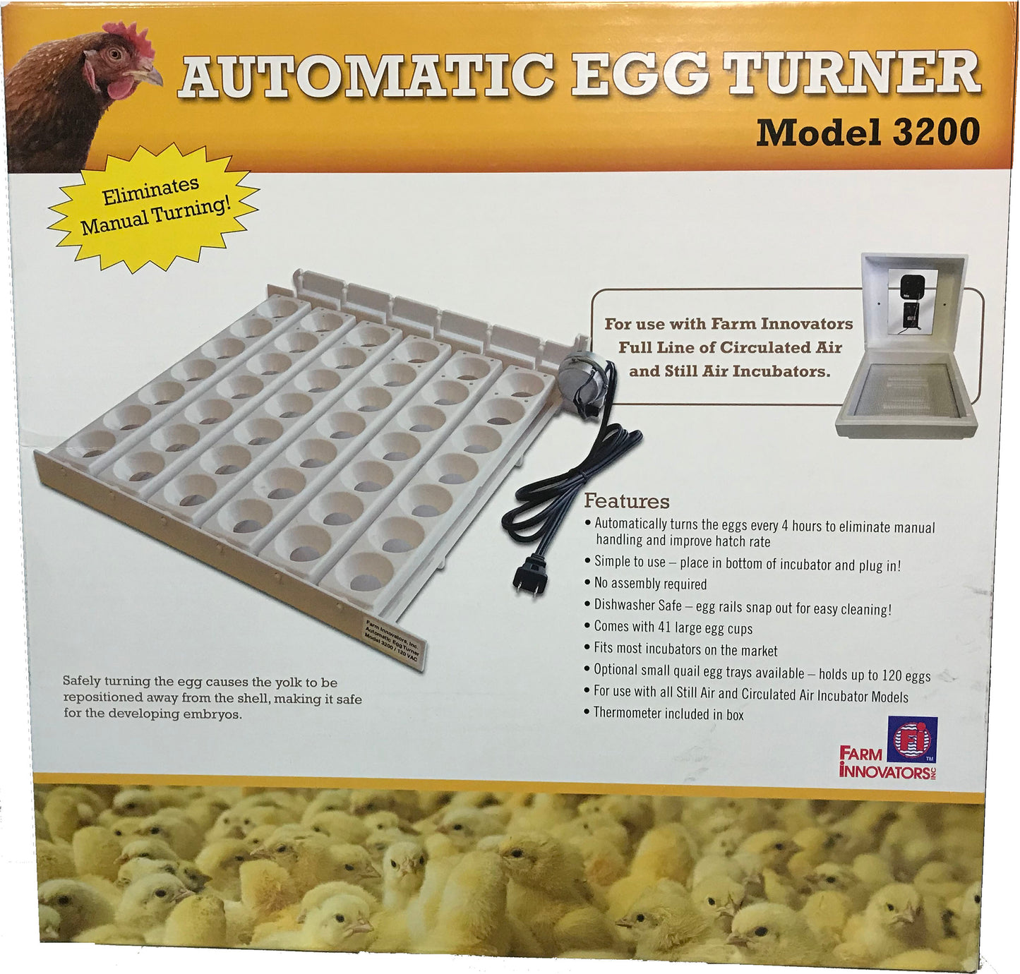 Automatic Egg Turner