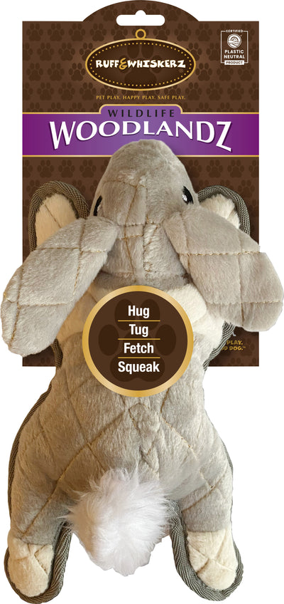 R&W Woodlandz Asst Rabbit/Squirrel Dog Toy