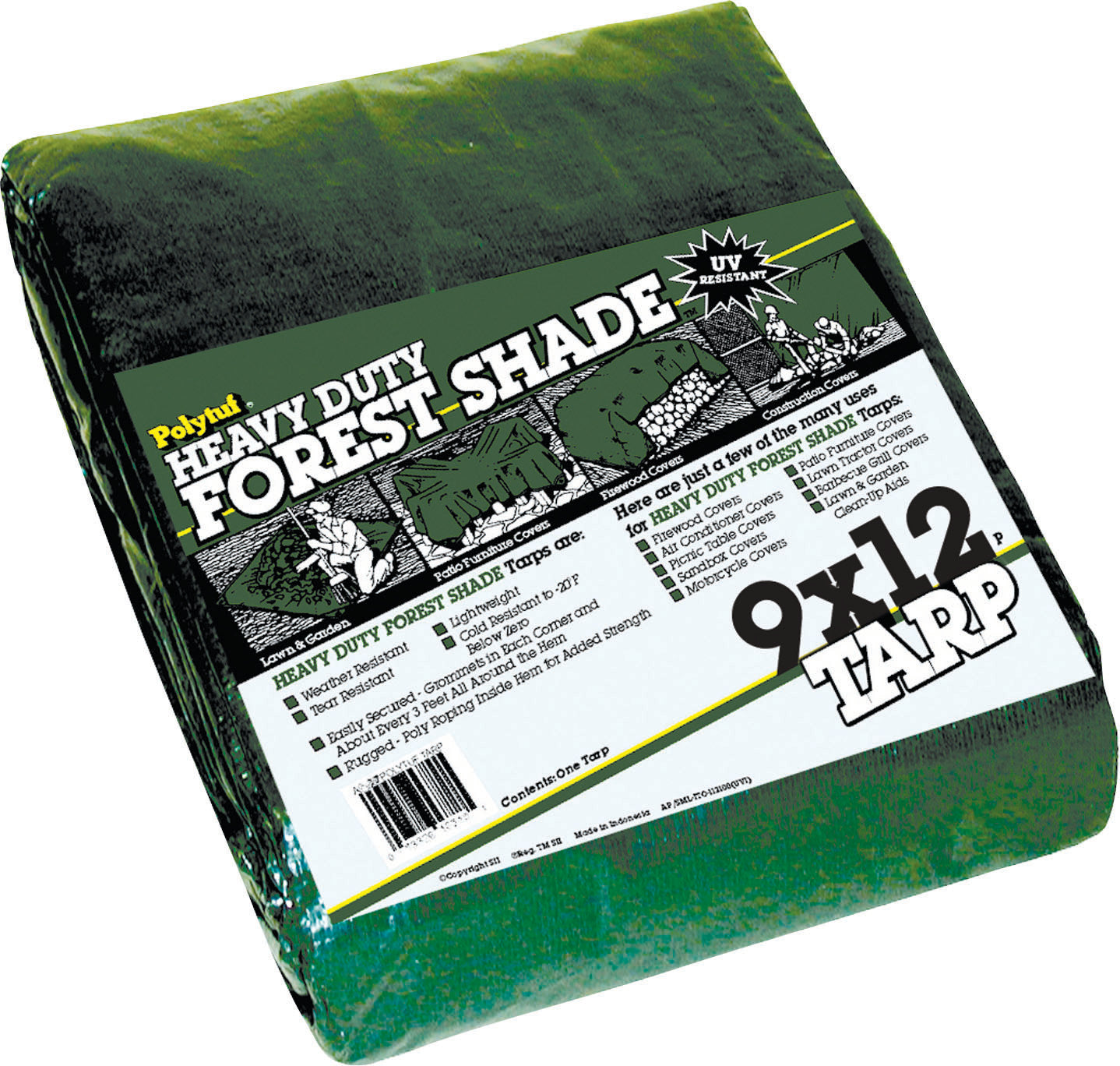 Polytuf Heavy Duty Forestshade Tarp