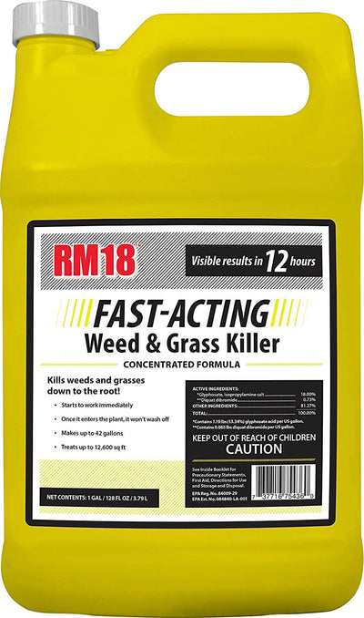 Rm18 Fast-Acting Weed And Grass Killer Concentrate