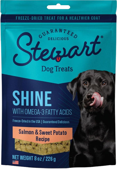 Stewart Freeze Dried Shine Dog Treats Pouch