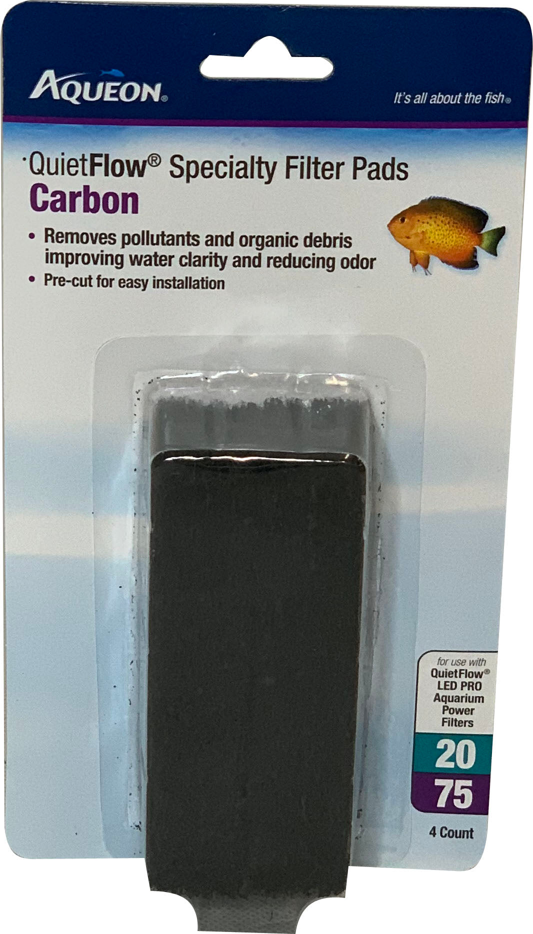 Aqueon Specialty Filter Pad - Carbon