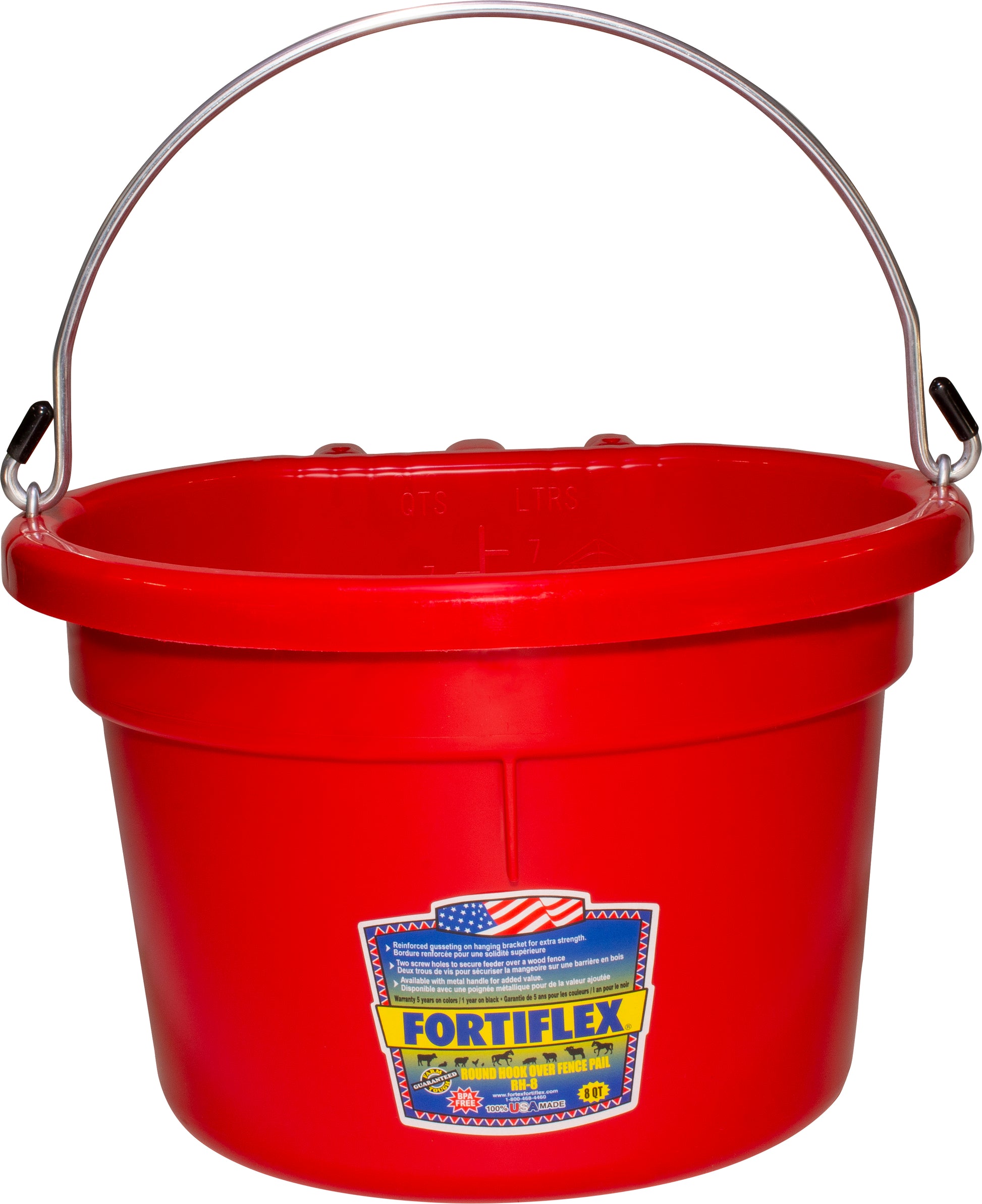 Fortex Round Over The Fence Pail With Handle
