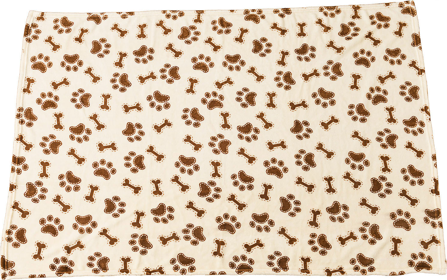Spot Snuggler Bones/Paws Blanket