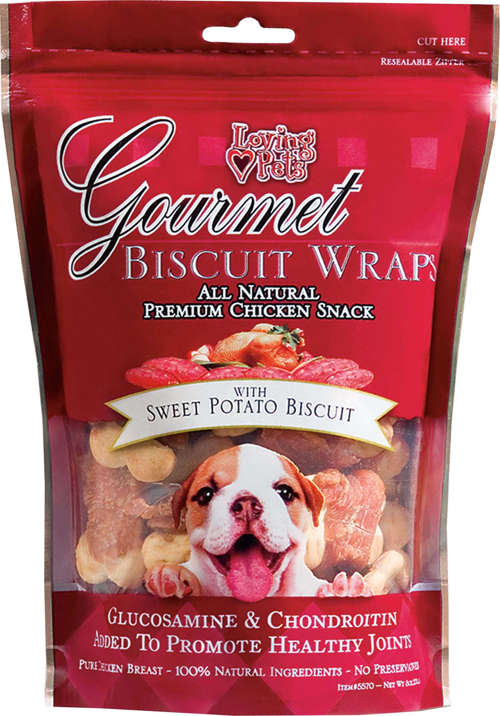 Gourmet Biscuit Wraps W/Glucosamine & Chondroitin