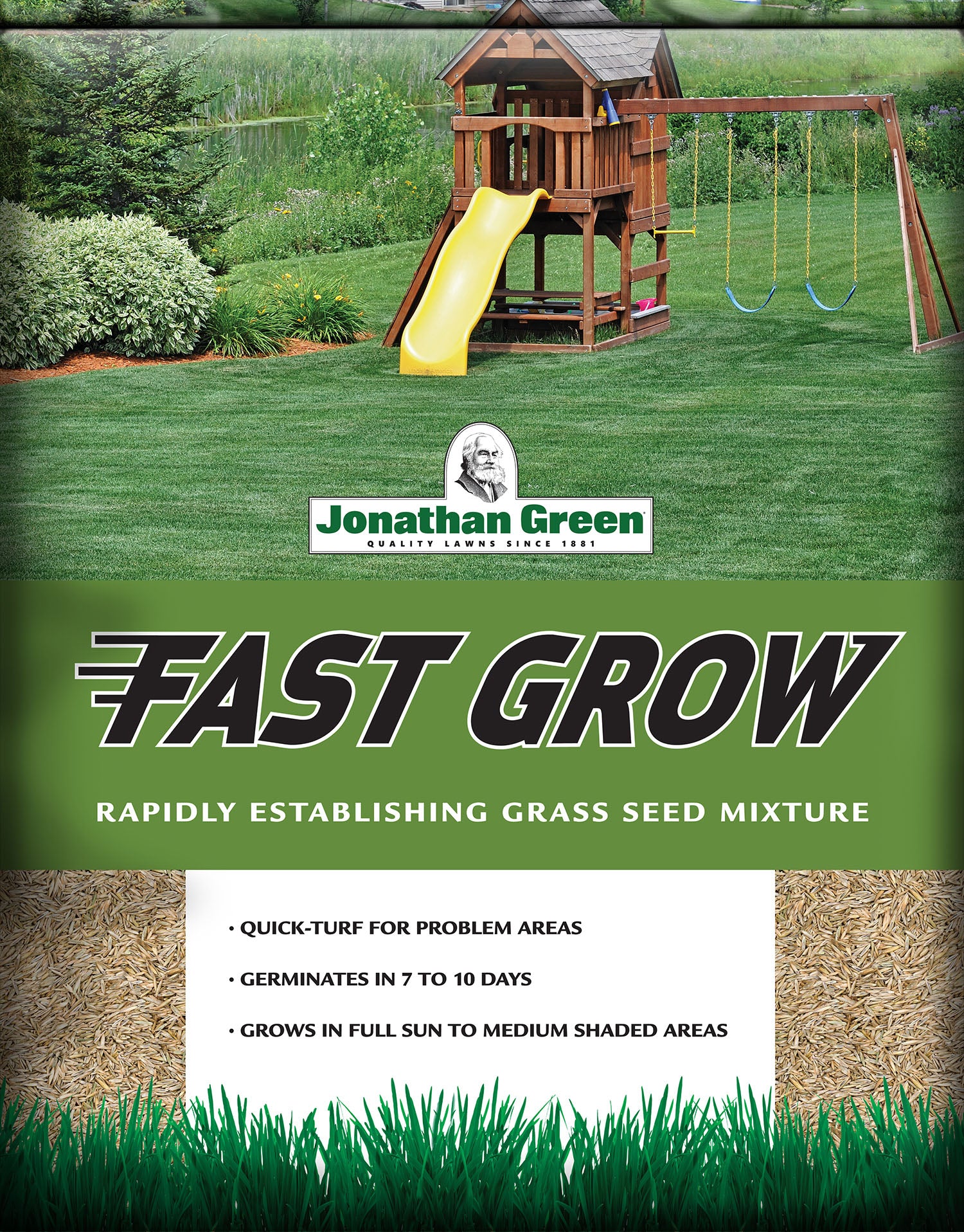 Fast Grow Grass Seed Mixture