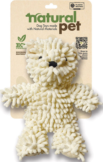 Natural Pet Nubs Bear Plush Dog Toy