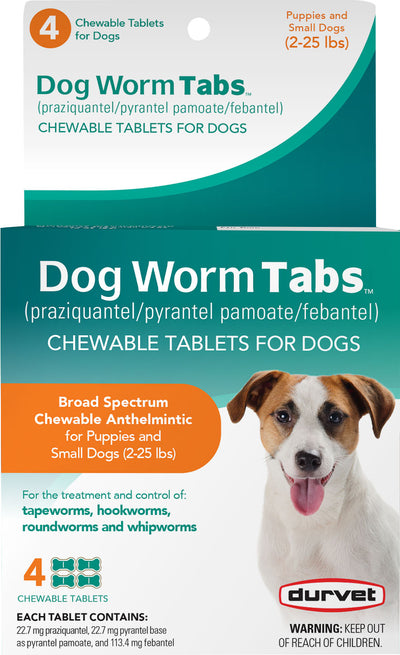 Durvet Dog Worm Tabs
