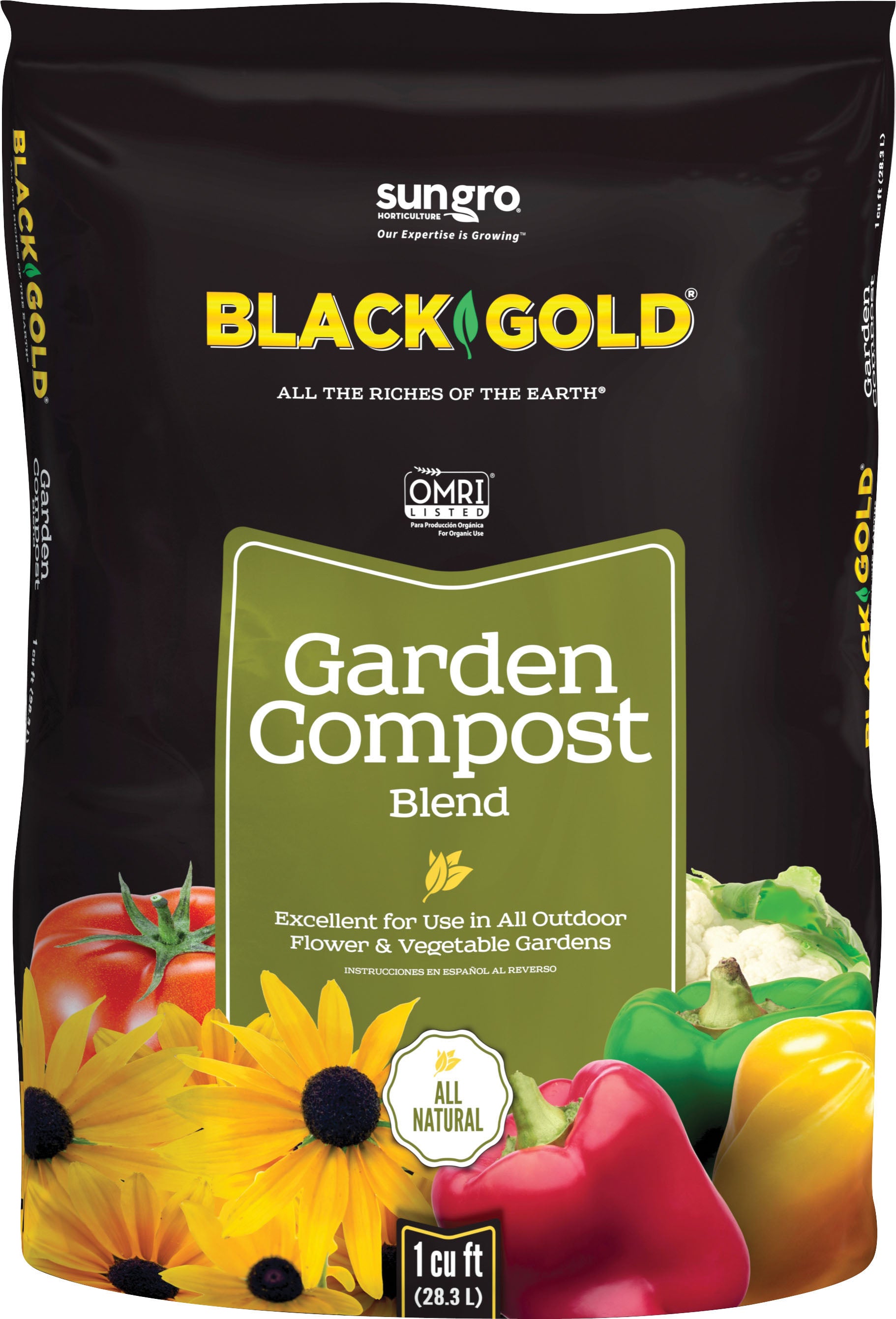 Black Gold Garden Compost Blend Omri