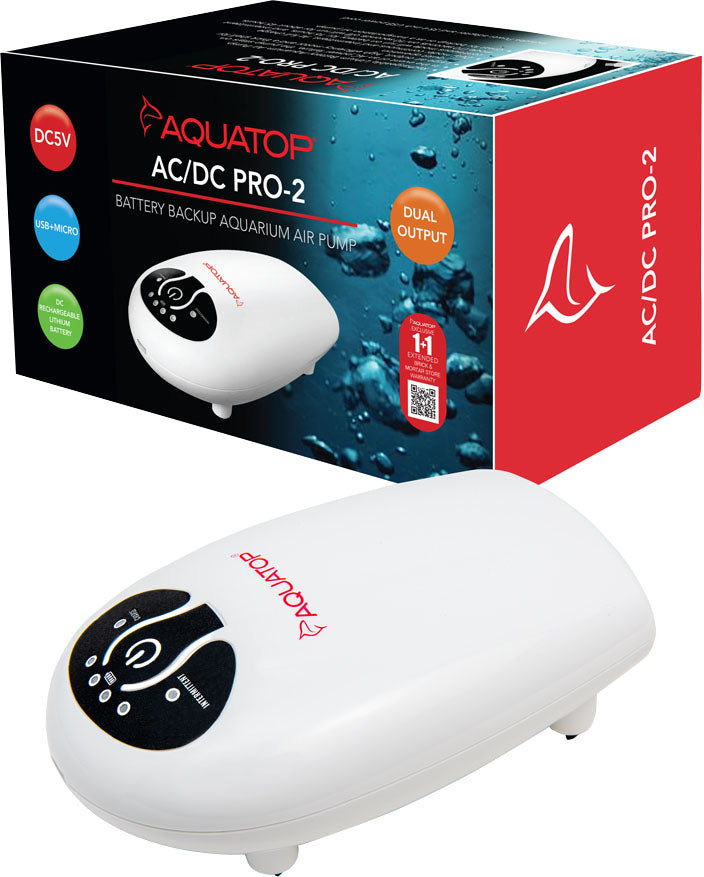 Ac/Dc Pro 2 Air Pump, Dual - Rechargeable Backup