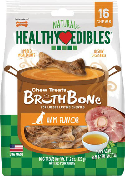 Healthy Edibles Broth Bone Natural Chew