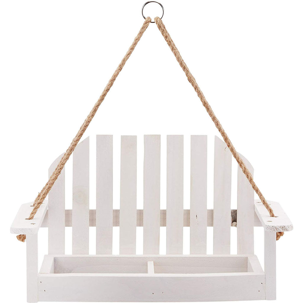 Rustic Farmhouse Platform Swing Feeder