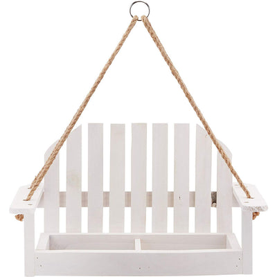Rustic Farmhouse Platform Swing Feeder