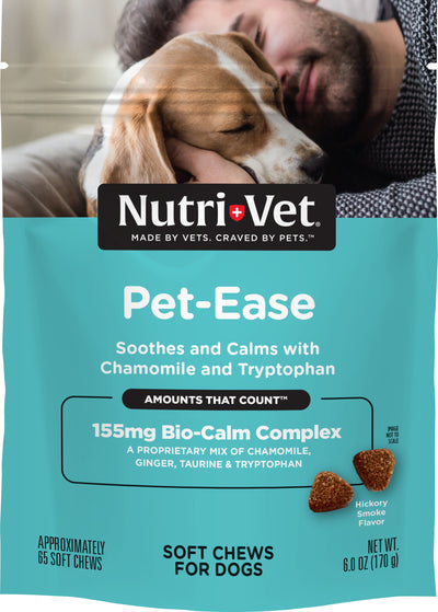 Nutri-Vet Pet-Ease Soft Chews For Dogs