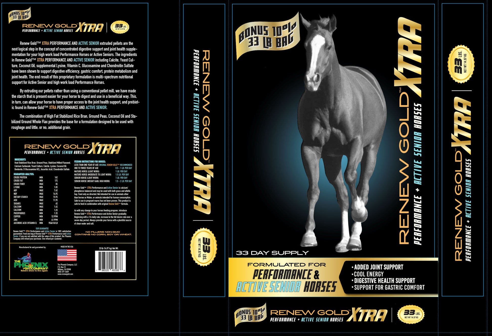 Renew Gold Xtra For Active Senior Horses