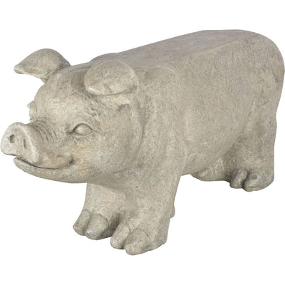 Esschert Design Fiberstone Pig Bench